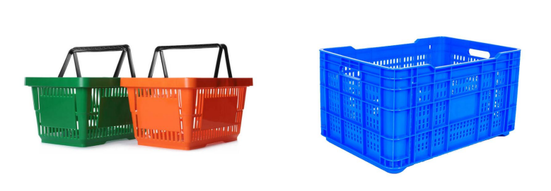 果筐注塑机加工样品