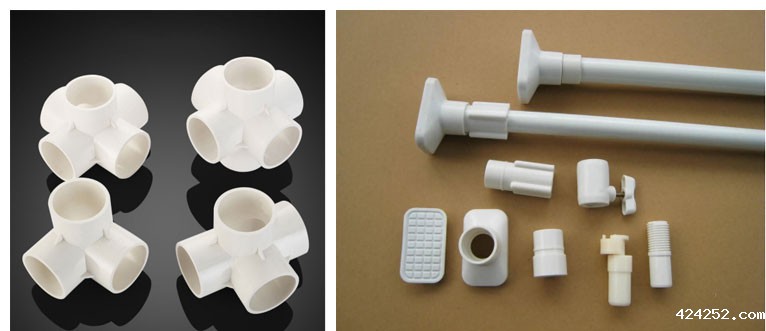 PVC管件注塑机加工样品